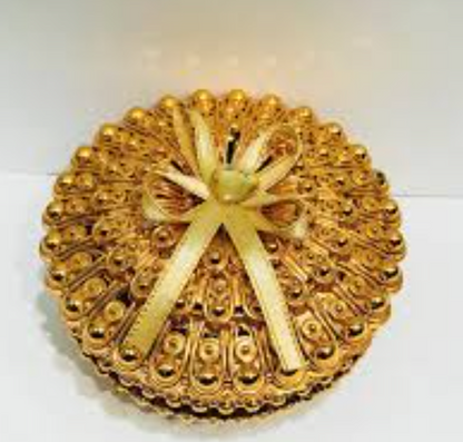 Gold Color Box