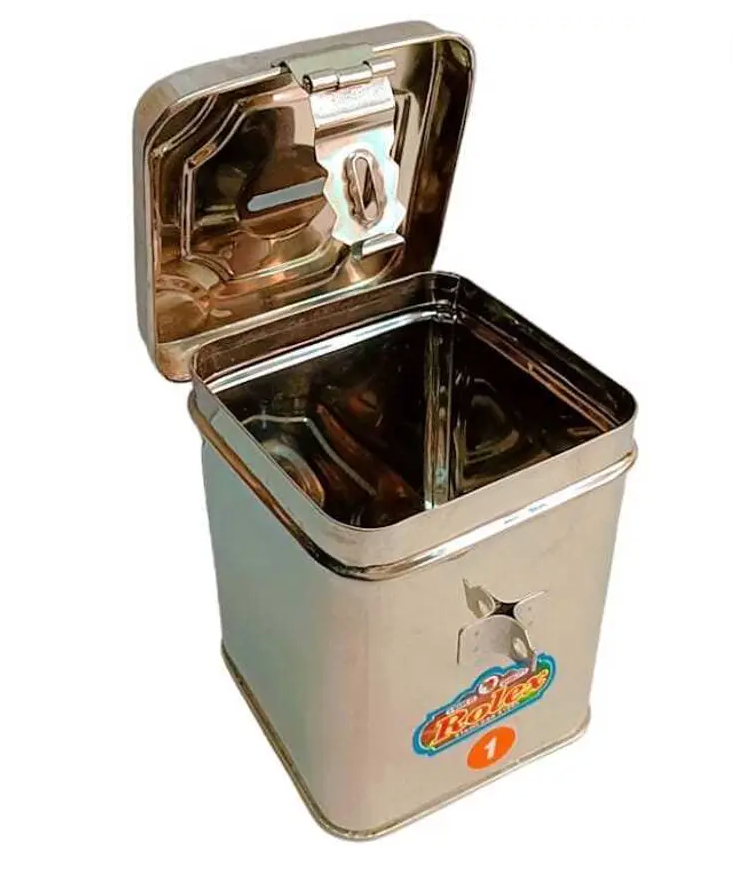 Steel kiddy bank