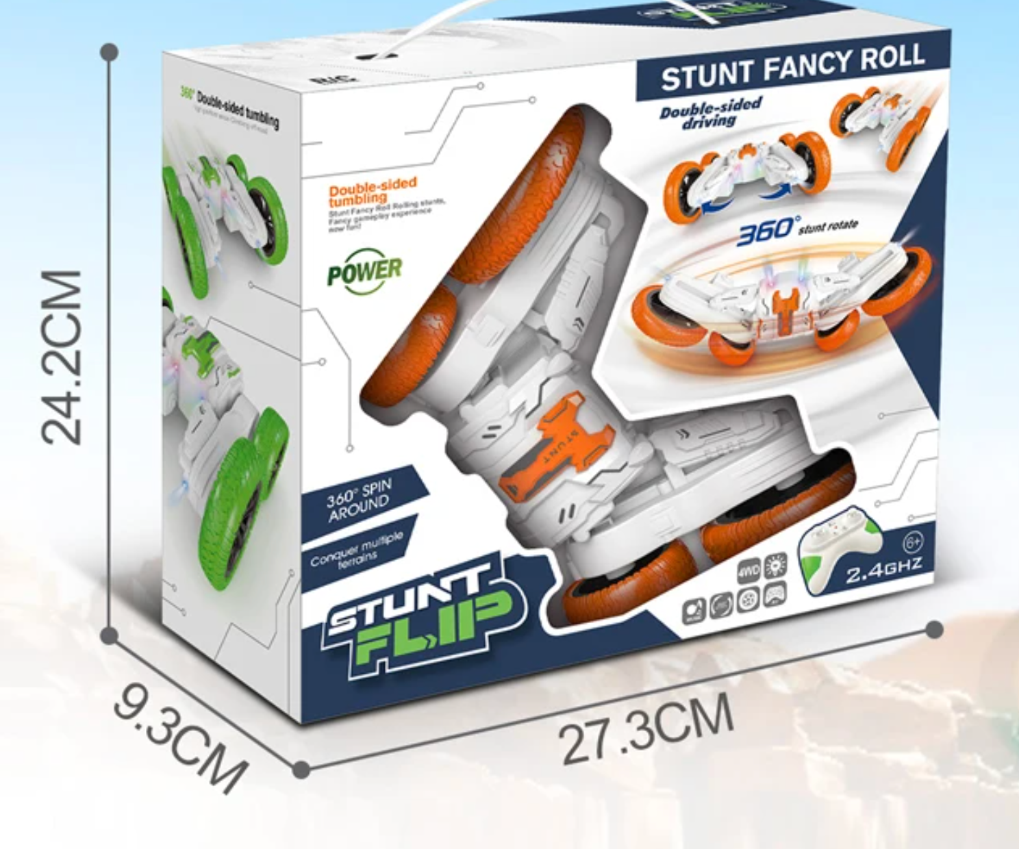 RC Stunt Flip Car