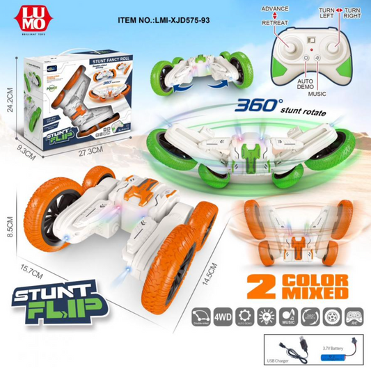 RC Stunt Flip Car