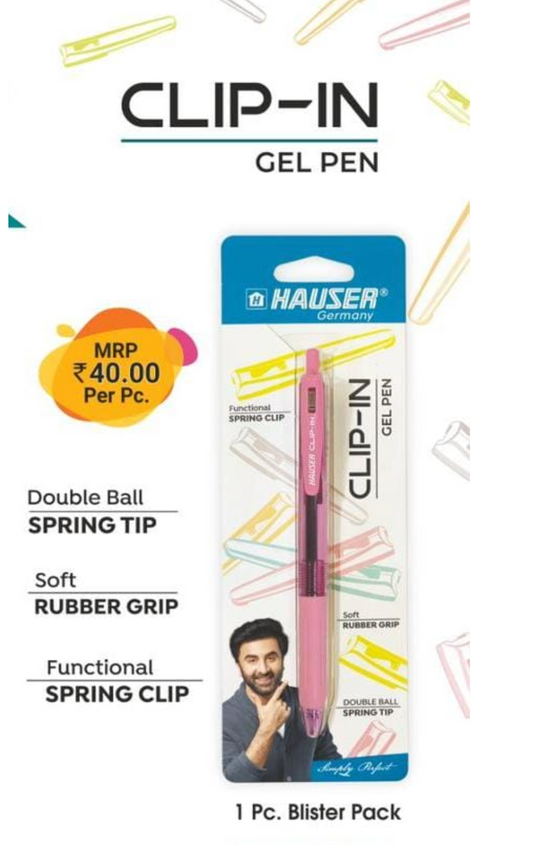 Clip-in Ball Pen