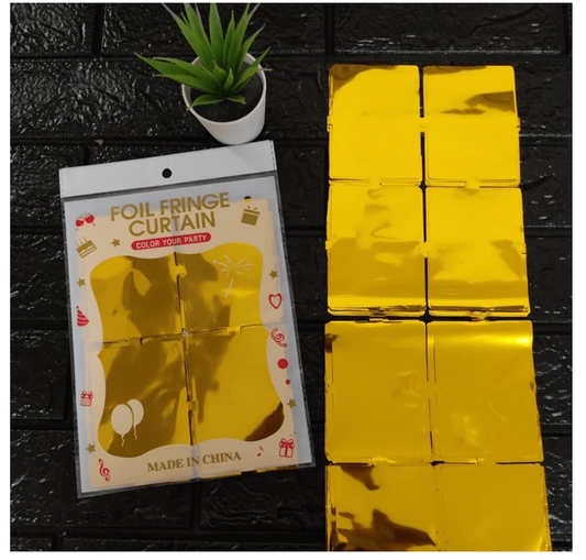 Foil fringe Curtain