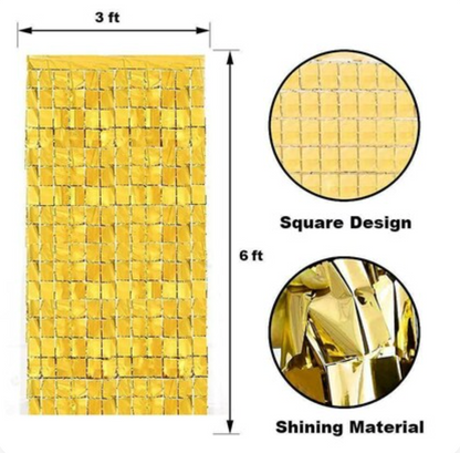 Foil fringe Curtain