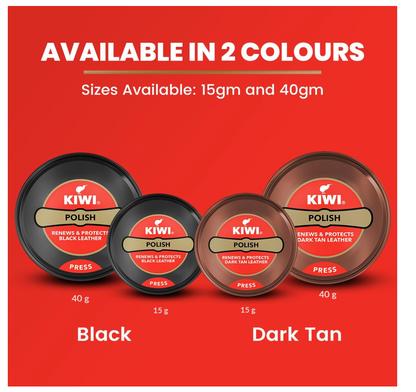 Kiwi Shoe Polish 40g