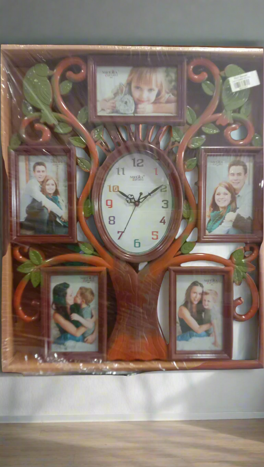 Clock photo frame