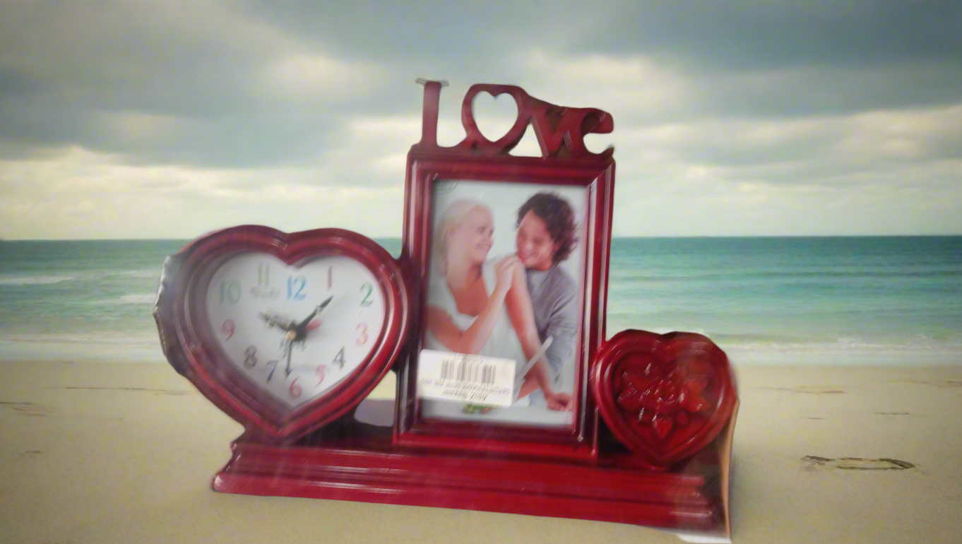 Clock photo frame