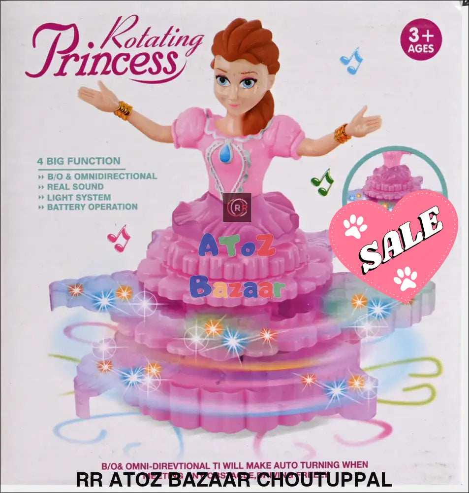 Beautiful Rotating Princess