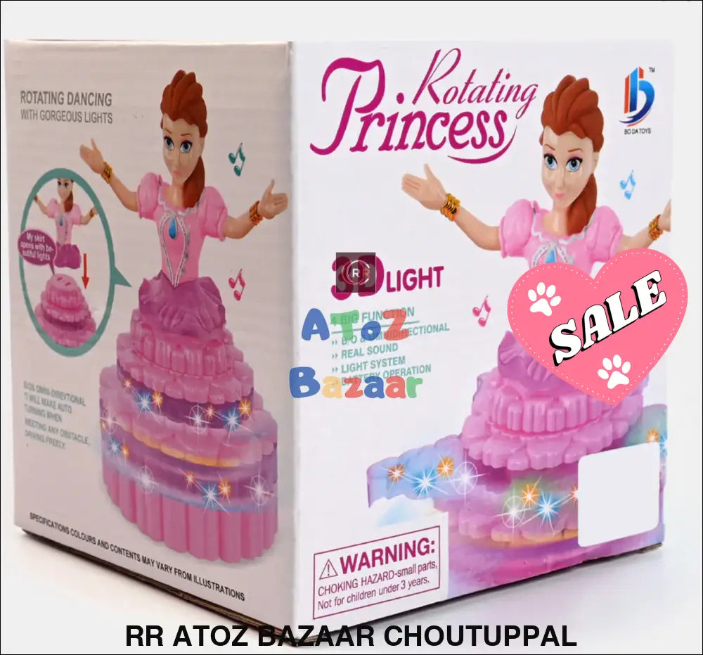 Beautiful Rotating Princess