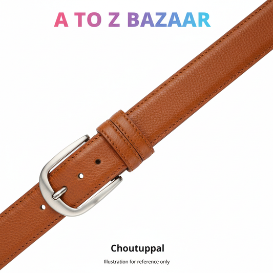 Caramel Perforated Belt