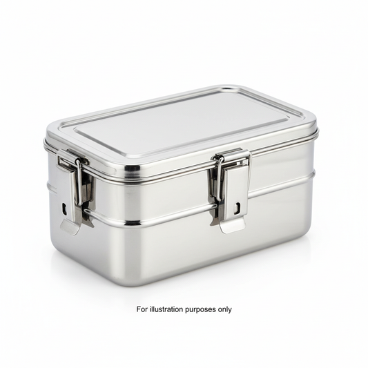 Steel Lunch Box - Compact