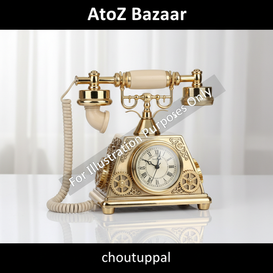 Land Phone Clock