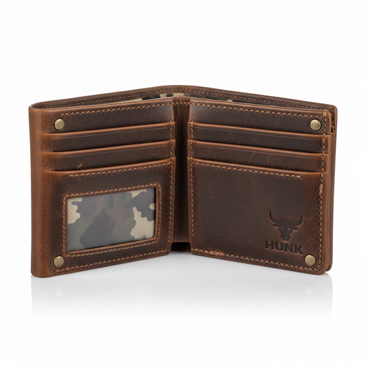 Hunk Wallet - Rugged men's leather wallet