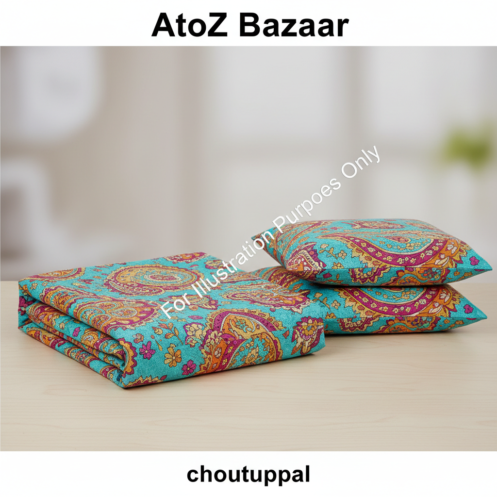 Double bed Sheet 1+2