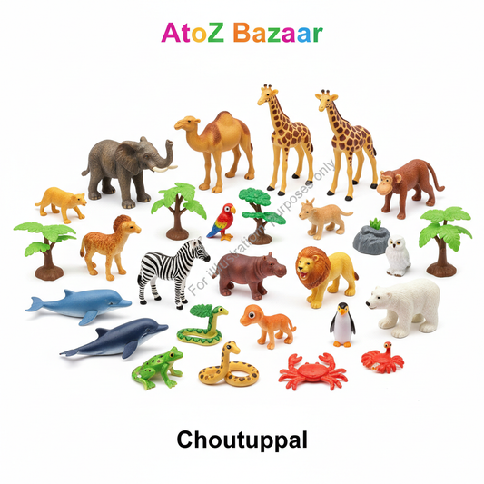 Jungle Adventure animal Set
