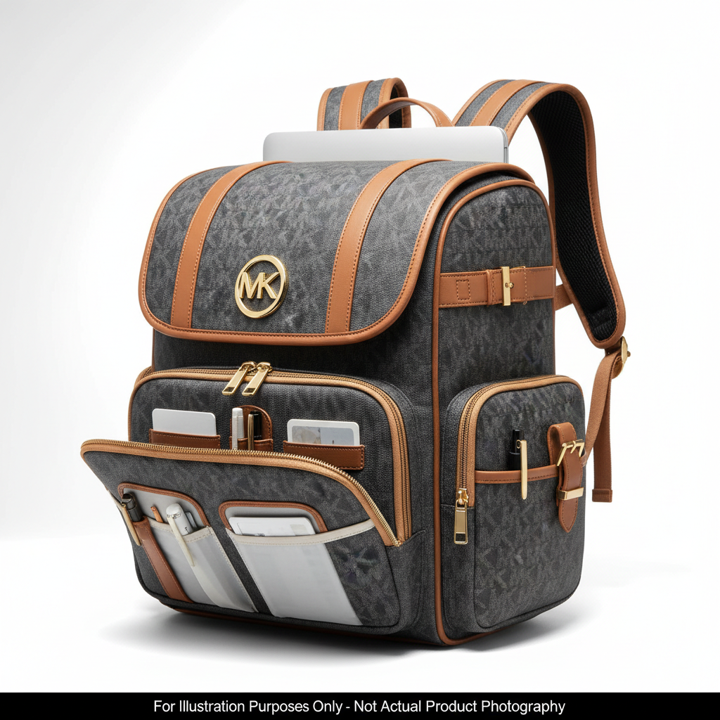 MK Premium School Bag - Illustration Only