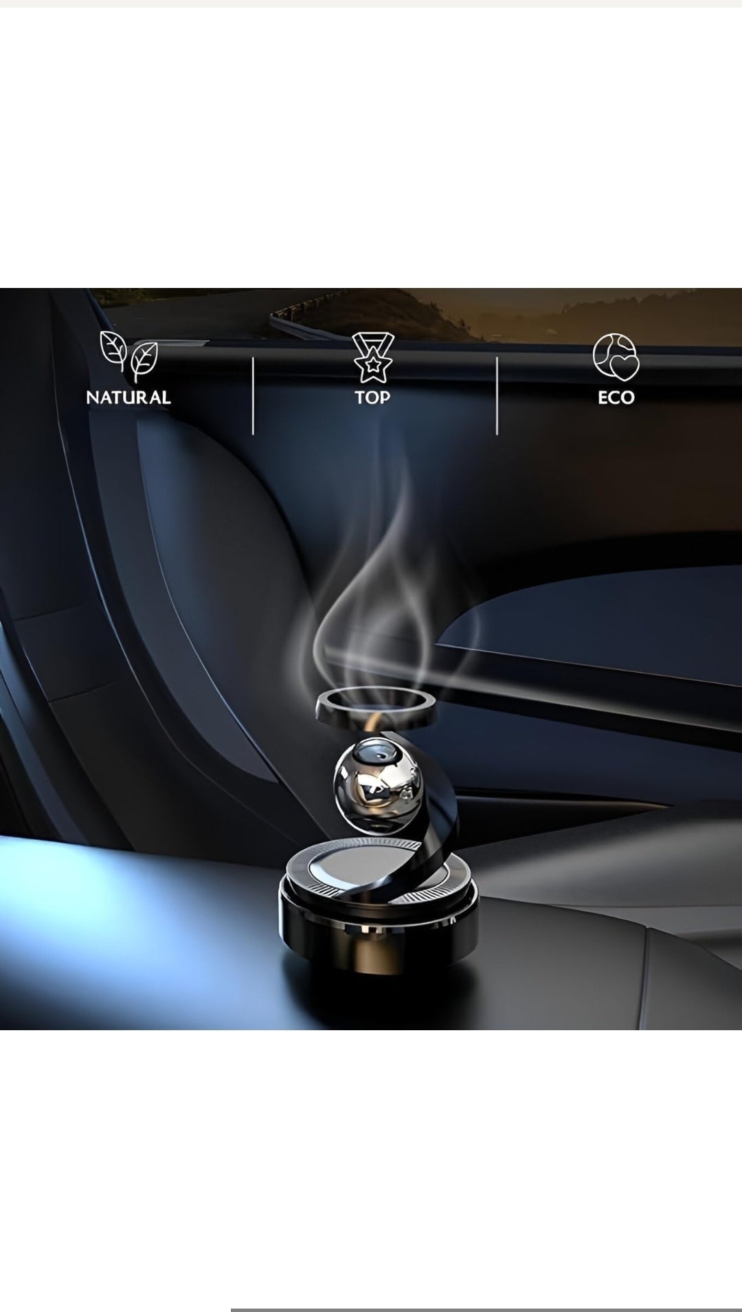 Solar Star car air freshener