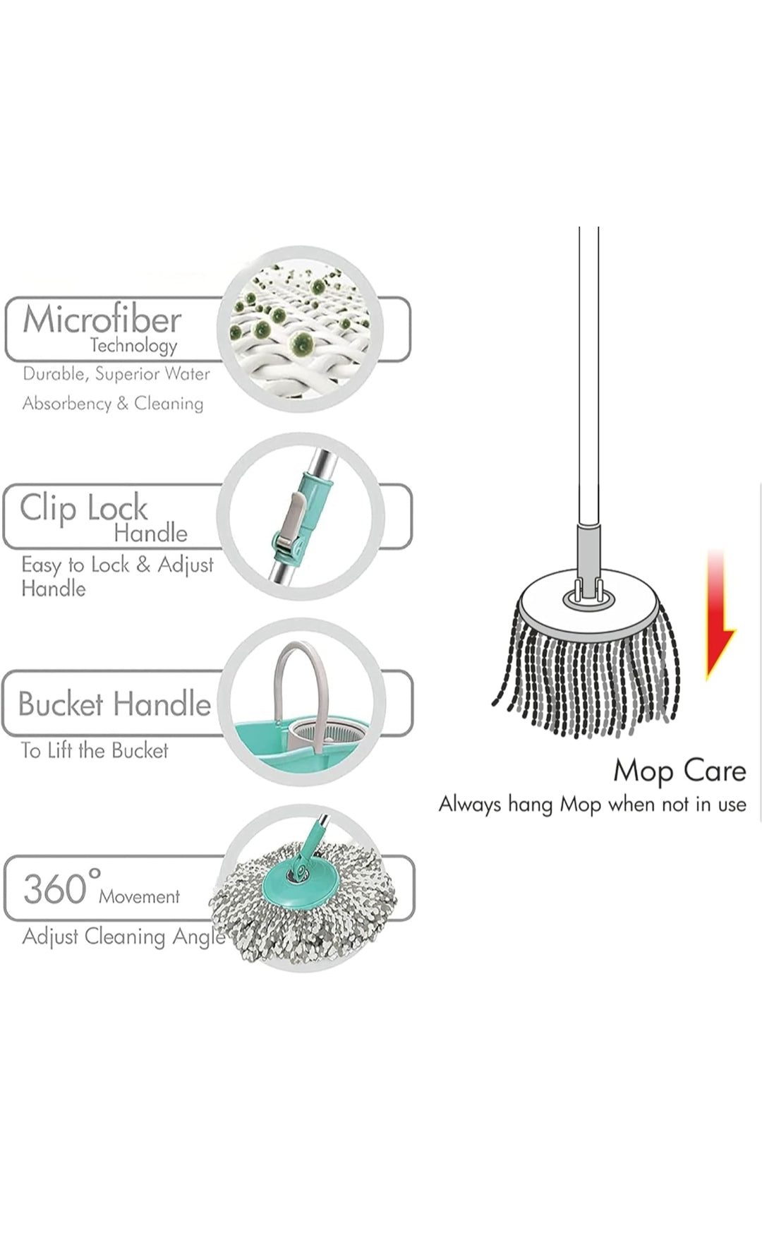 RivocSpin Mop&Bucket