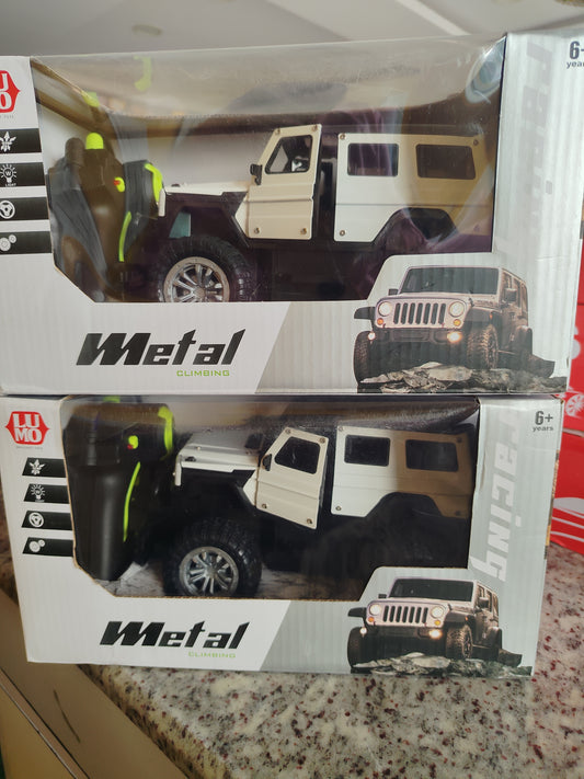 Metal Climbing Jeep