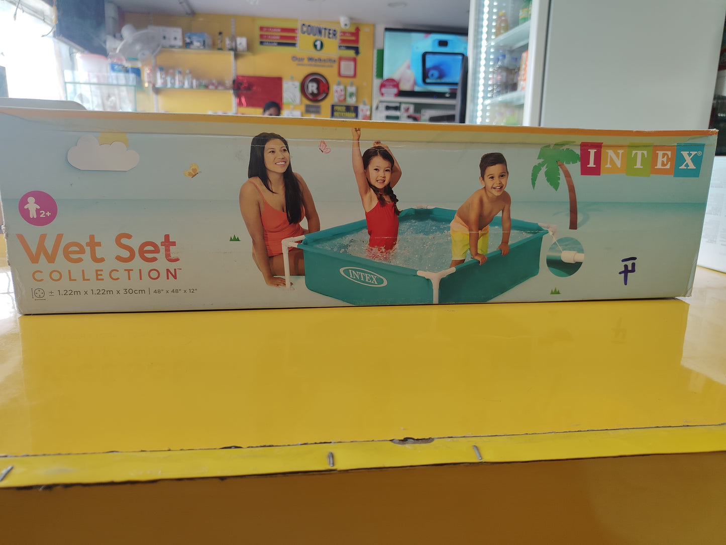 Intex inflatable Pool 48"x48"x12"