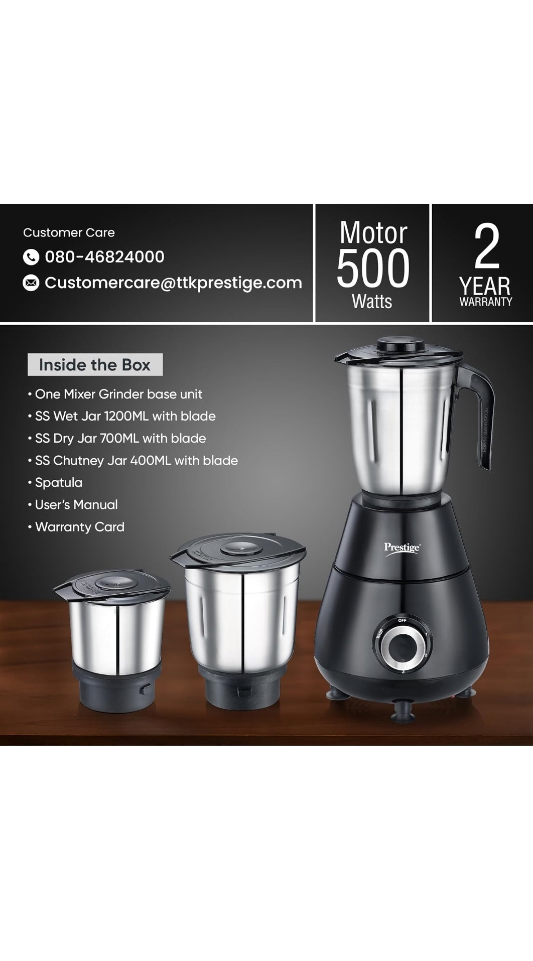 Prestige Mixer grinder