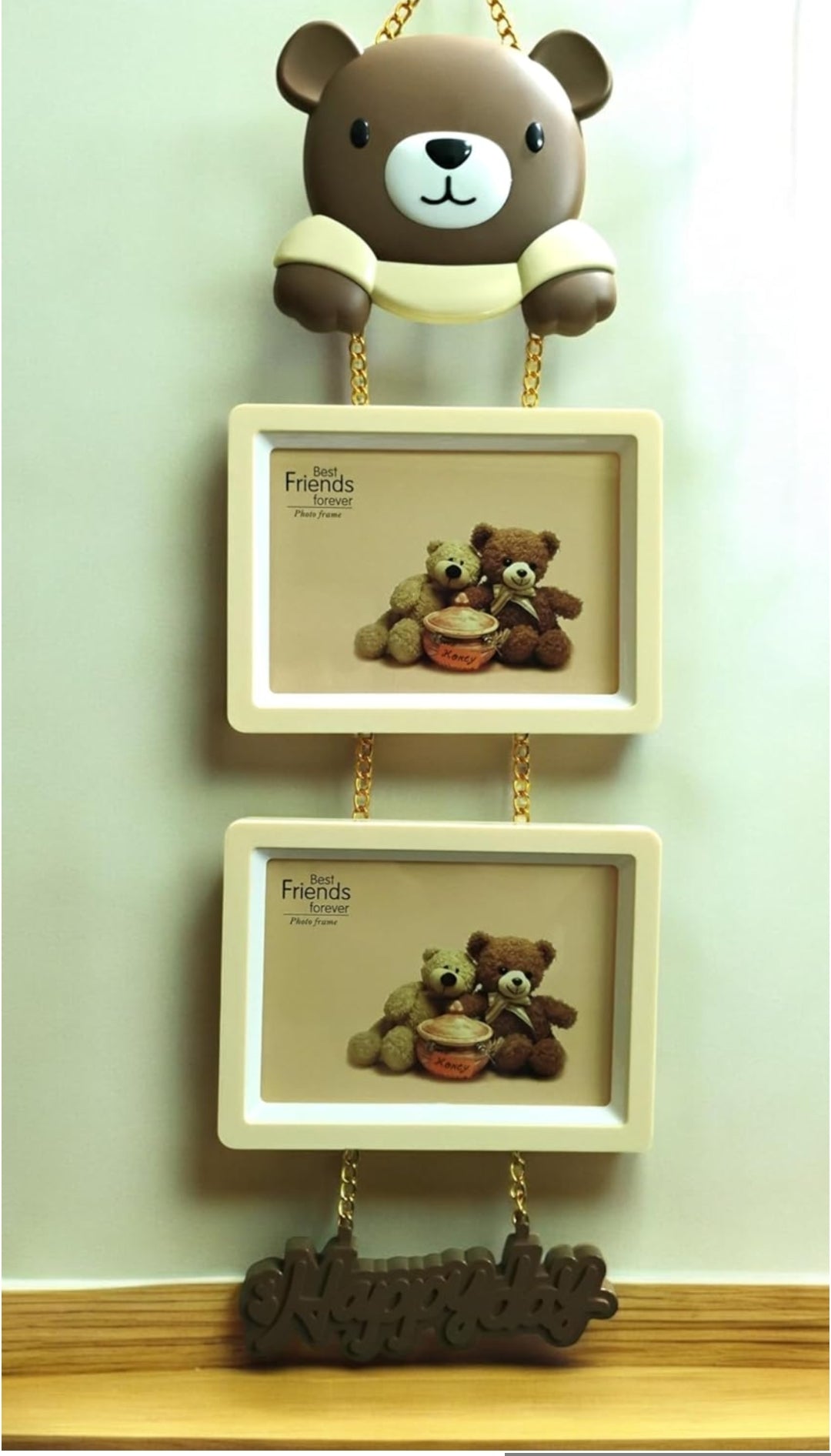 Teddy hanging photo frame -2