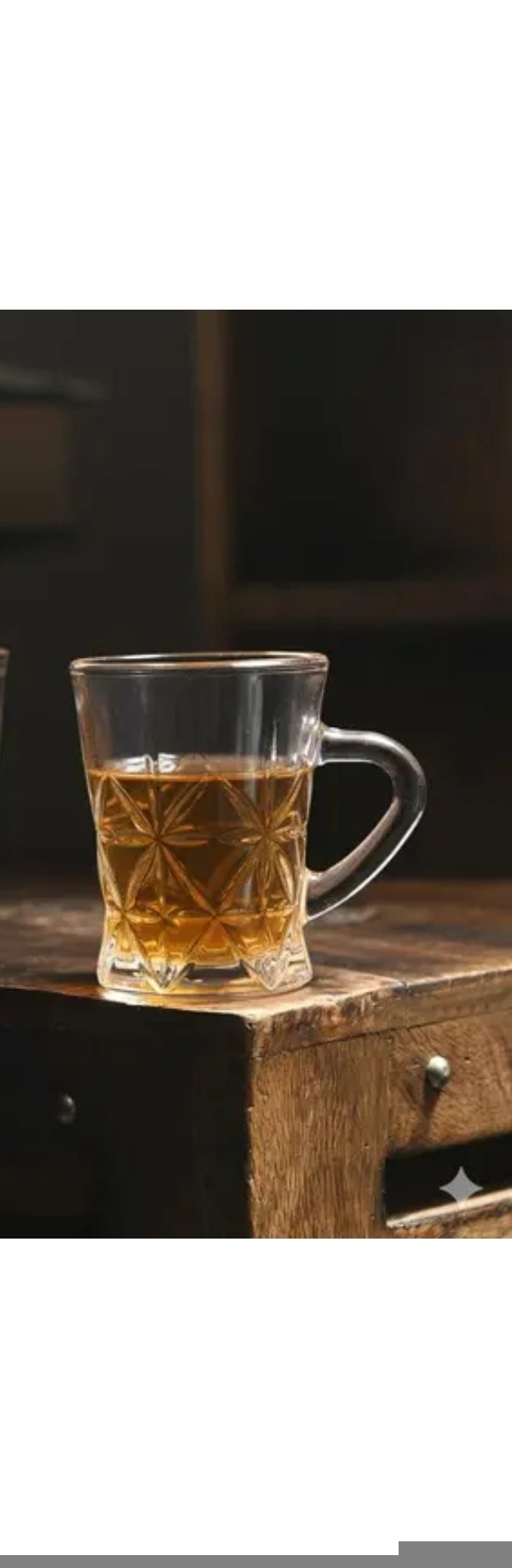 Diamond Glass Mug