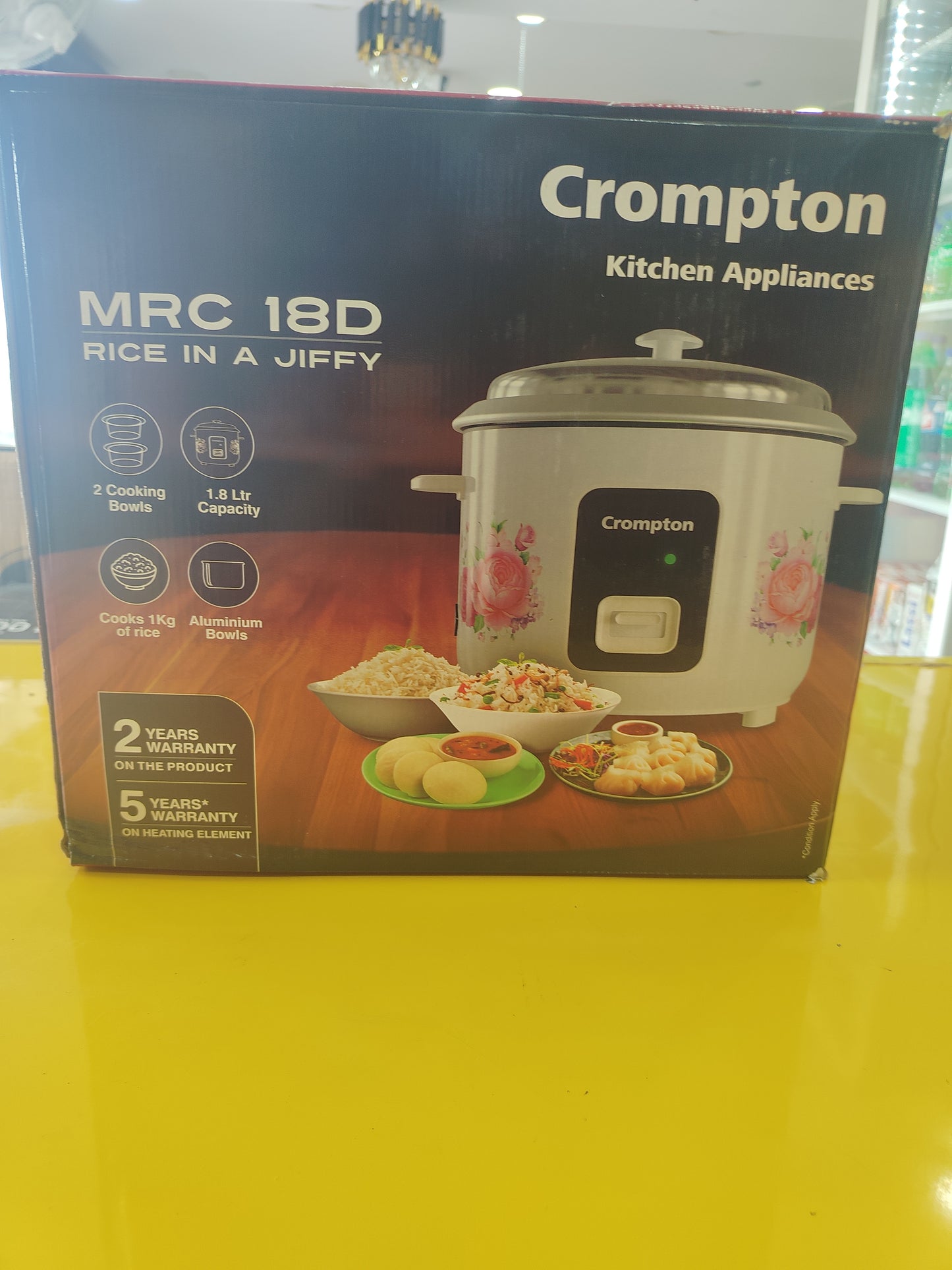 Crompton Rice Cooker 1.8L