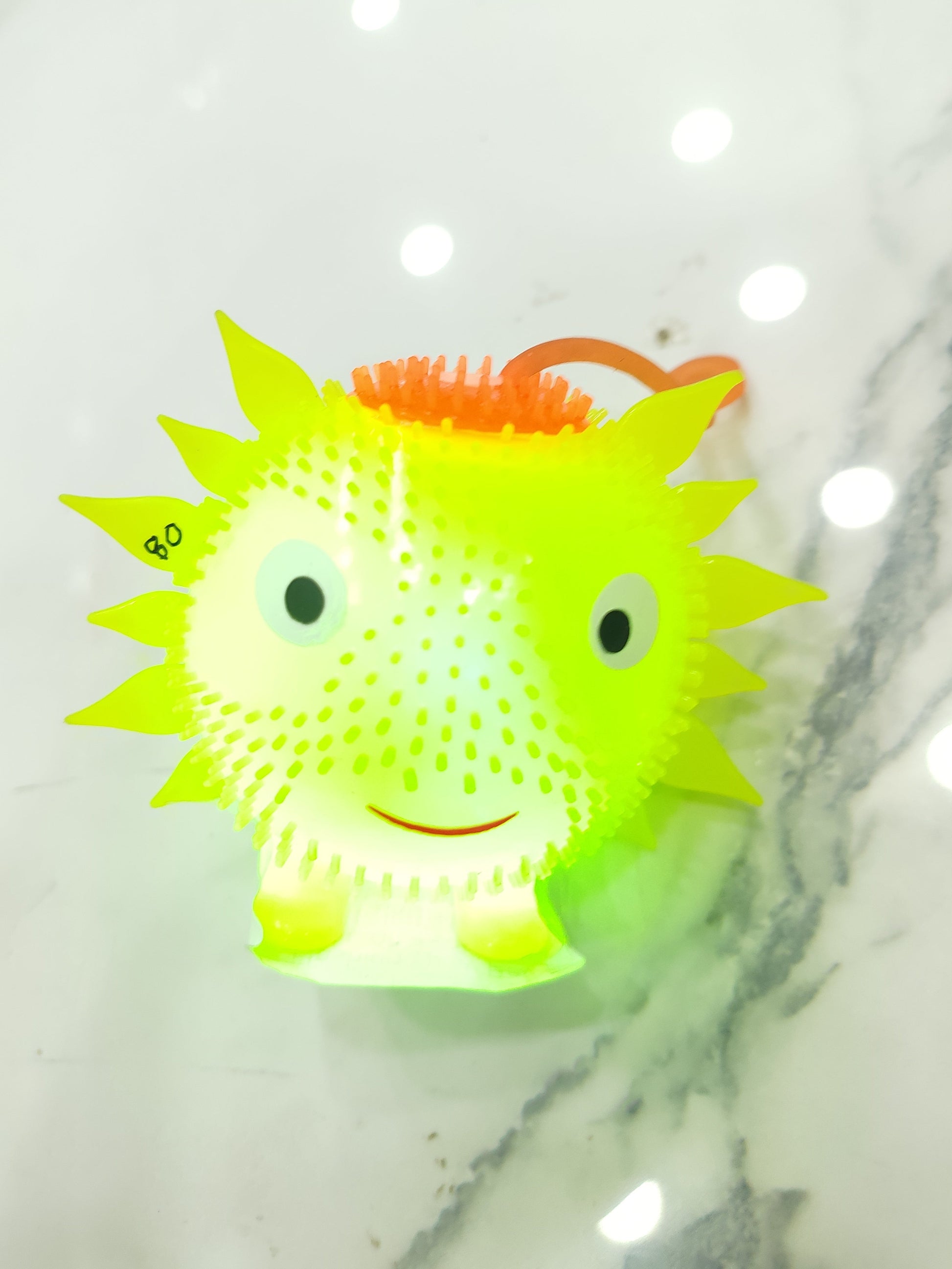 Flashing spiky Ball