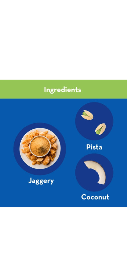 Pista Coconut Barfi 96g