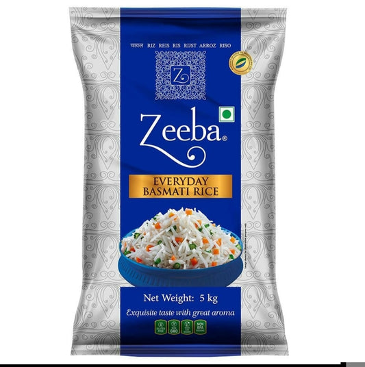Zeeba Basmati Rice 5Kg