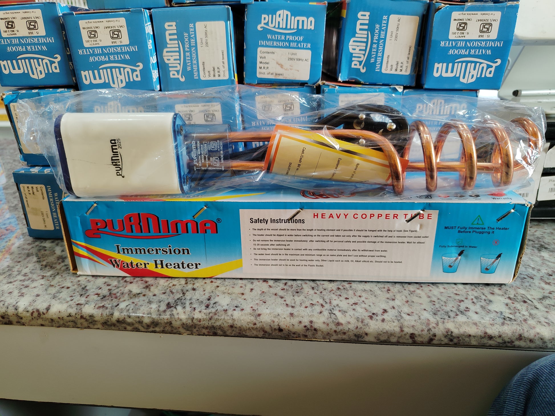 Purnima water heater TR