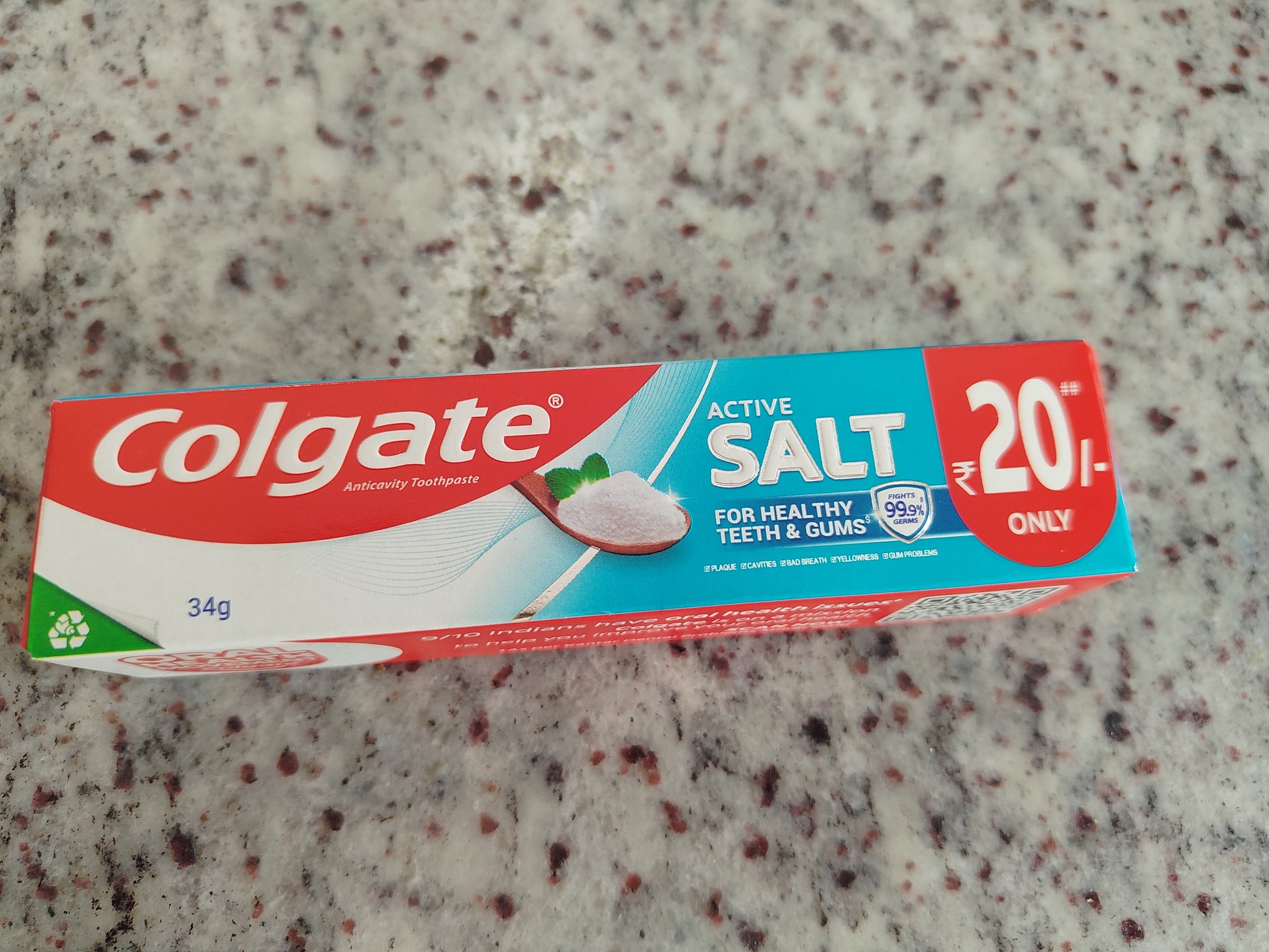 Colgate salt 34g