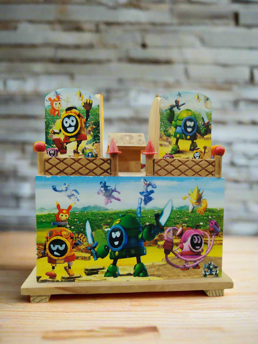 Wood Kiddy Bank