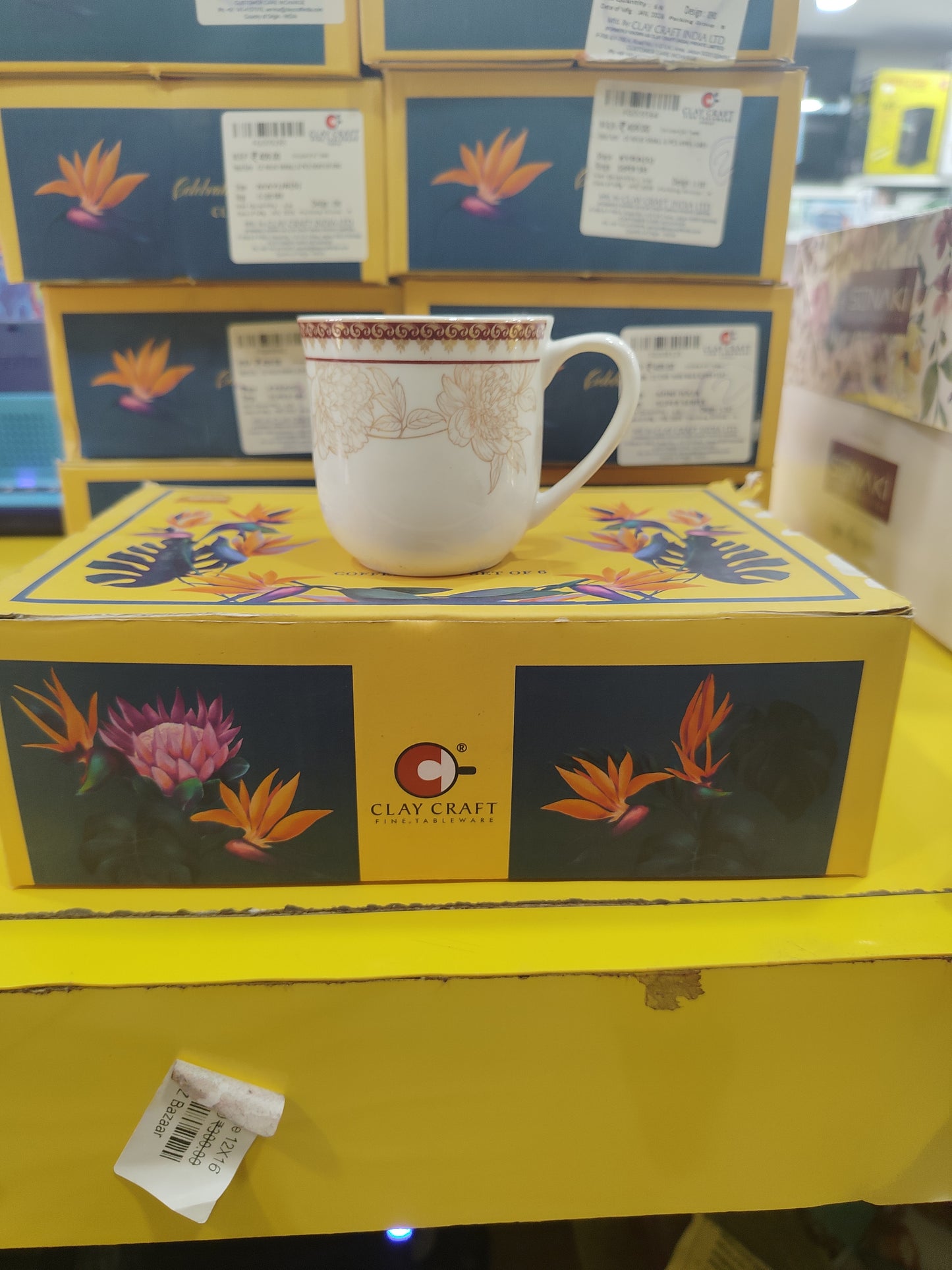 Tea Cup Set 6pcs
