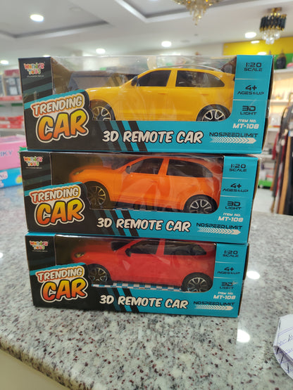 3डी ट्रेंडिंग कार