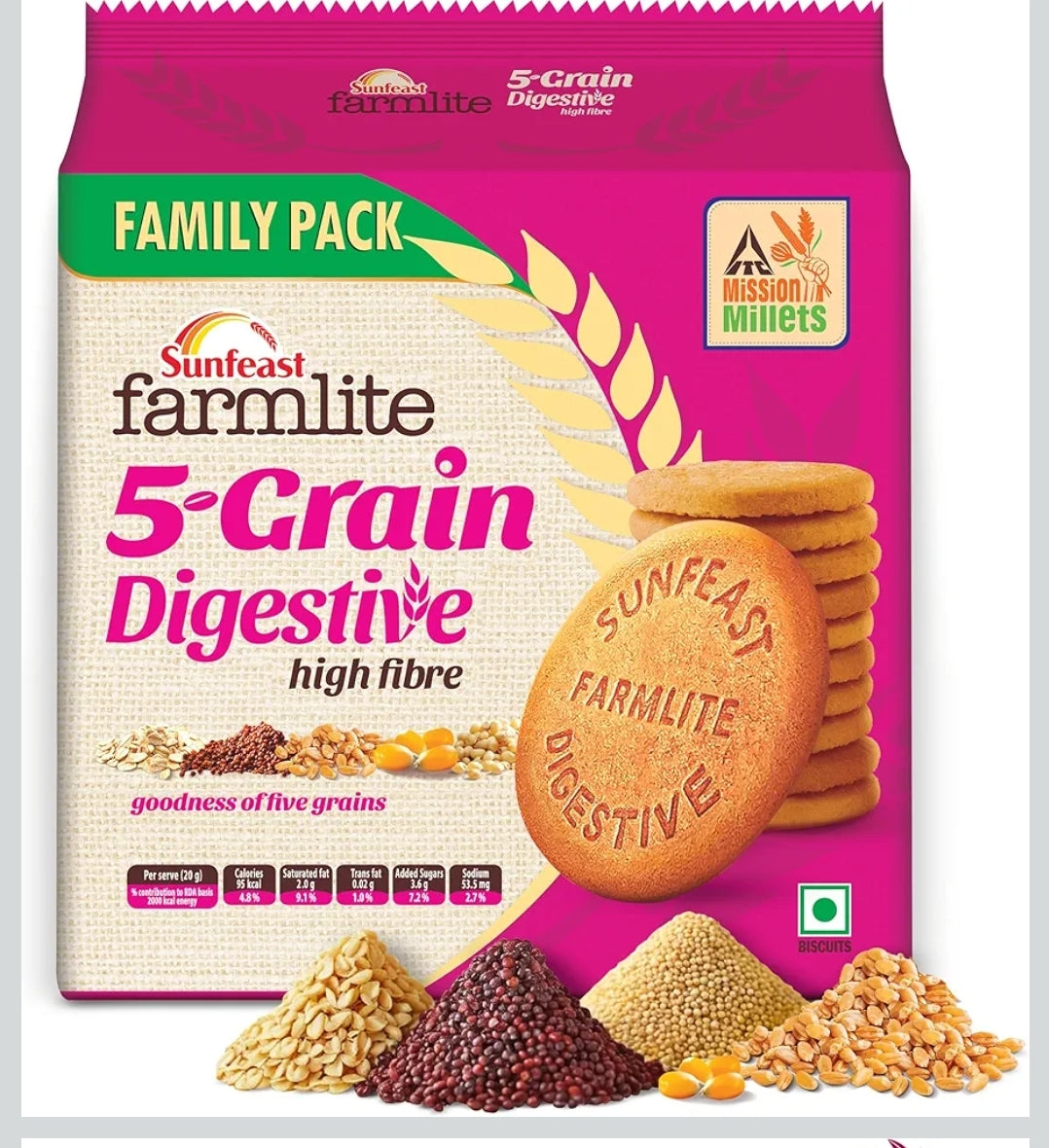 Sunfeast farmlite 955g