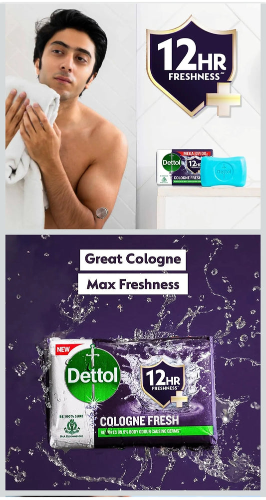 Dettol Cologne Fresh 150g