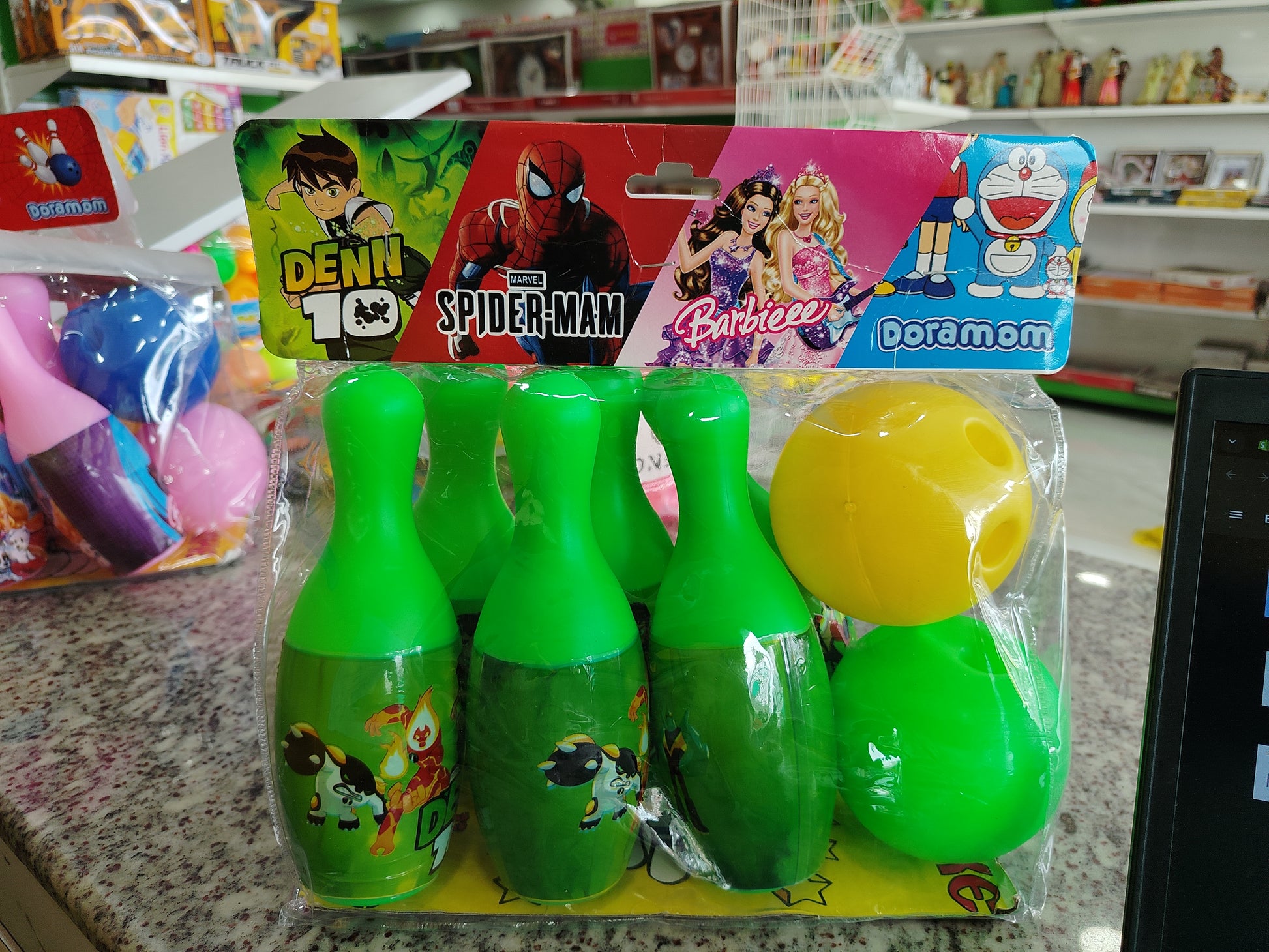Bowling play set