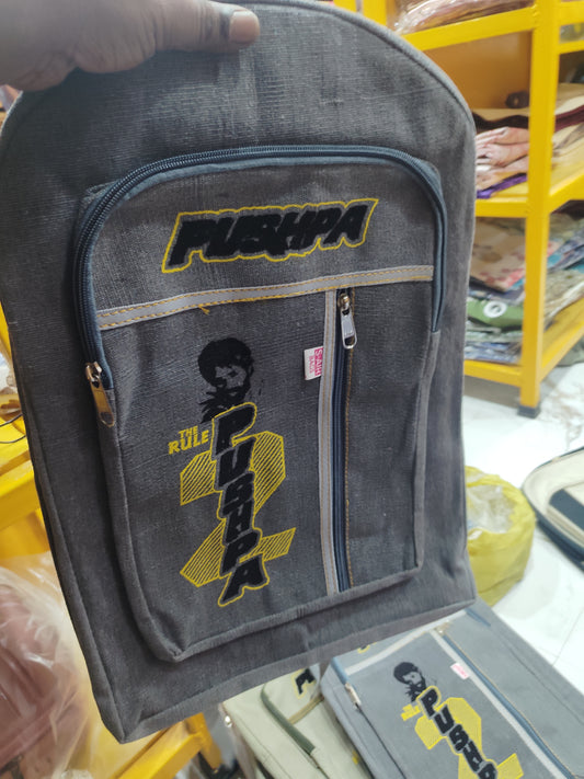 Pushpa cargo School bag