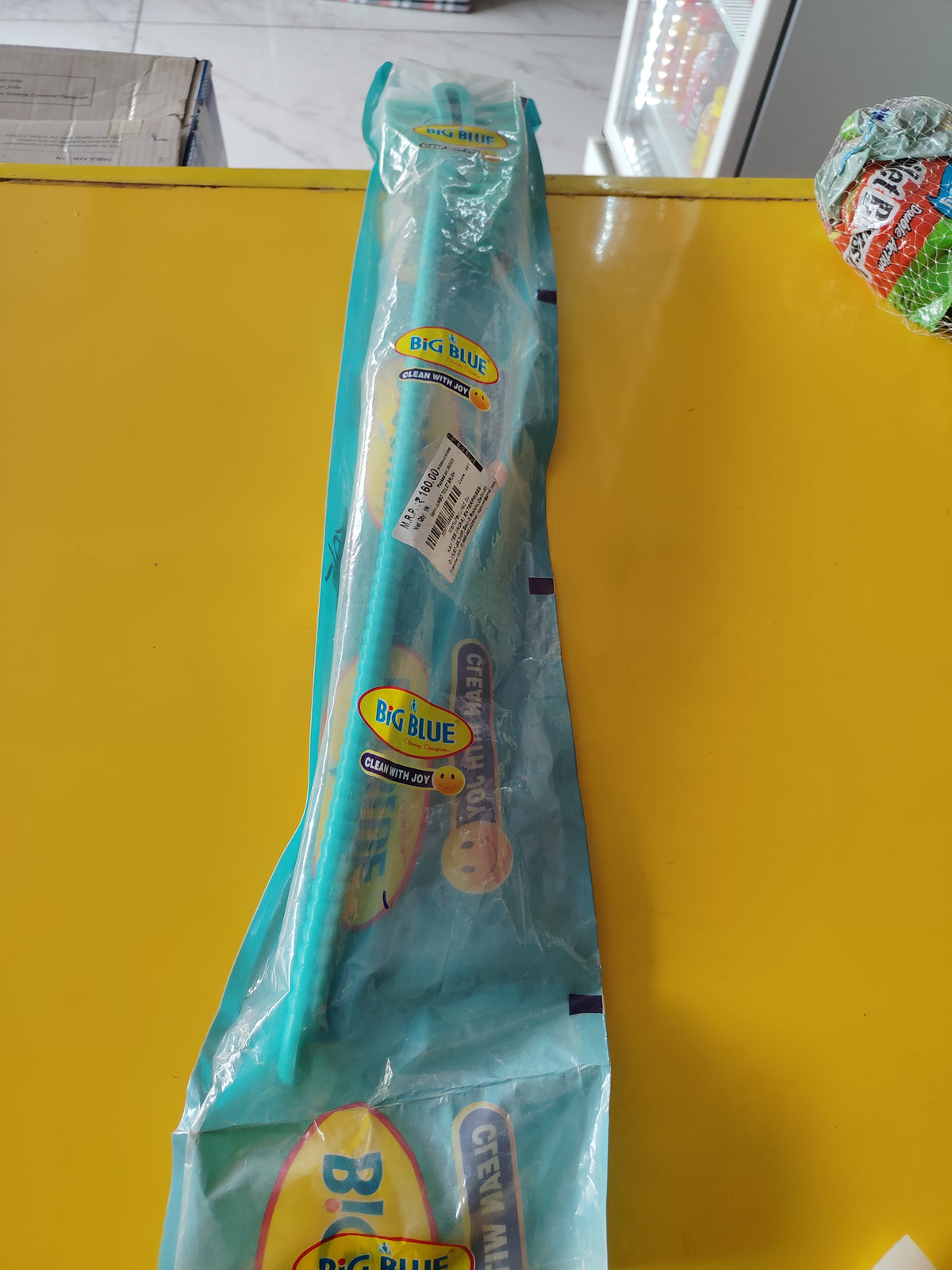 Big Blue Toilet Brush