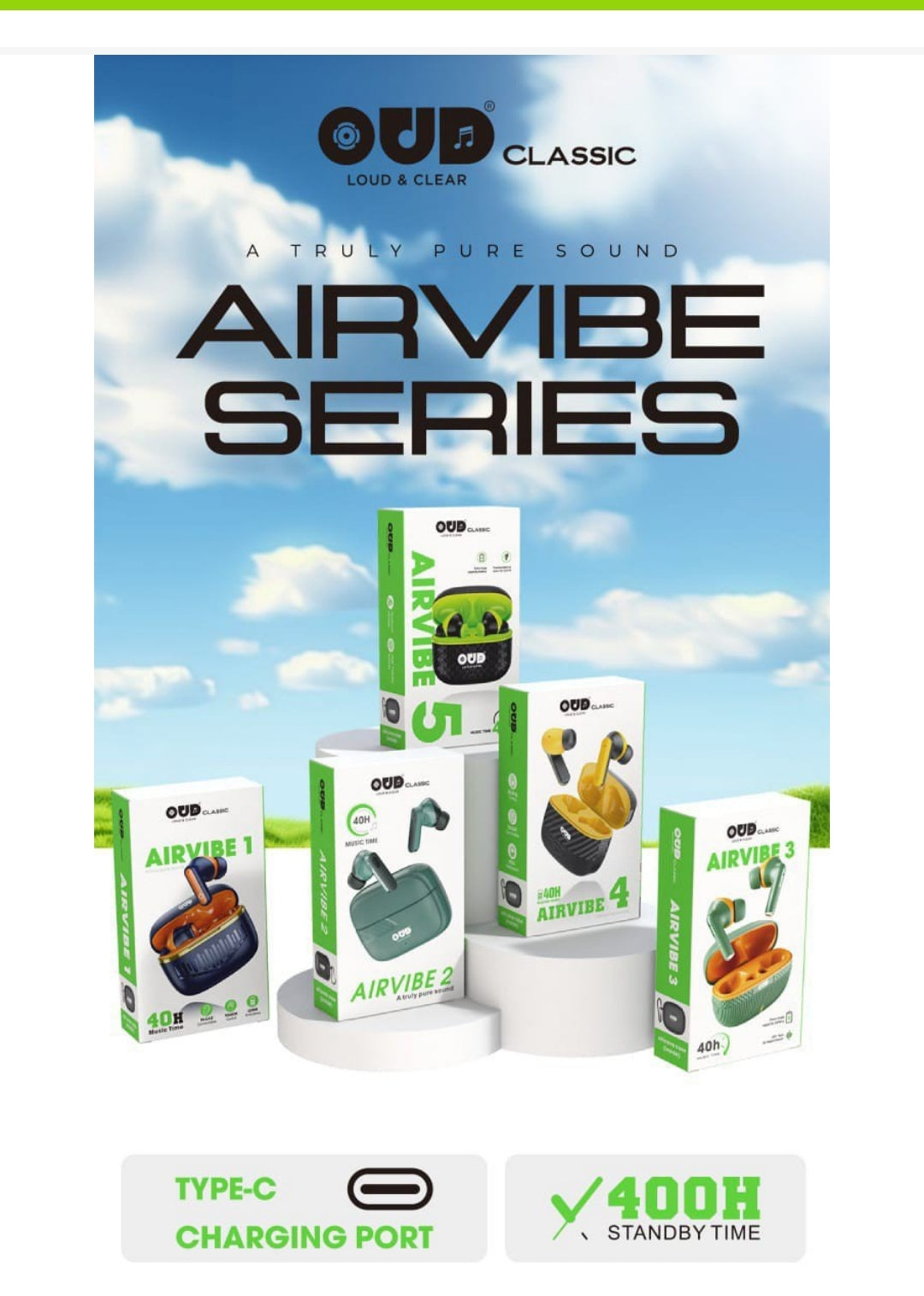Oud Airvibe 5 Ear buds