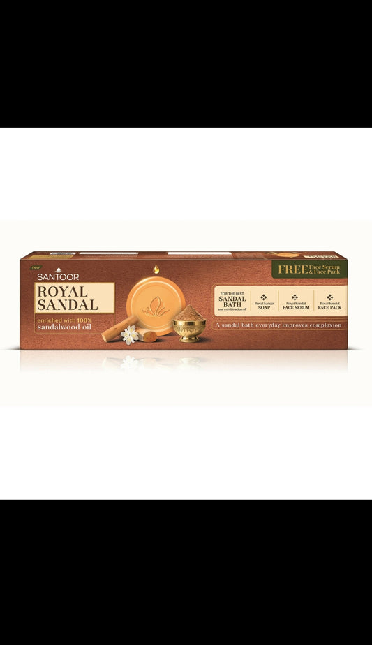 Santoor Royal Sandal 150gx3
