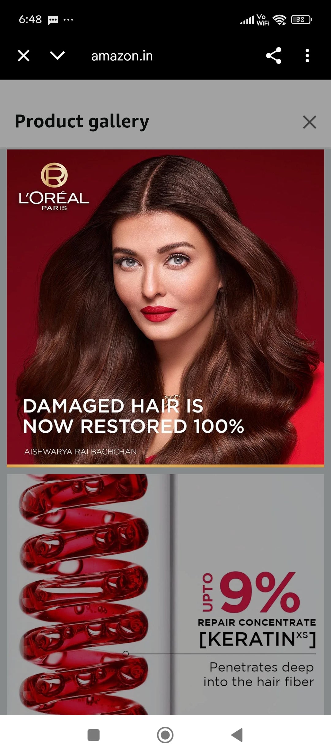 L’OREAL Shampoo 175ml