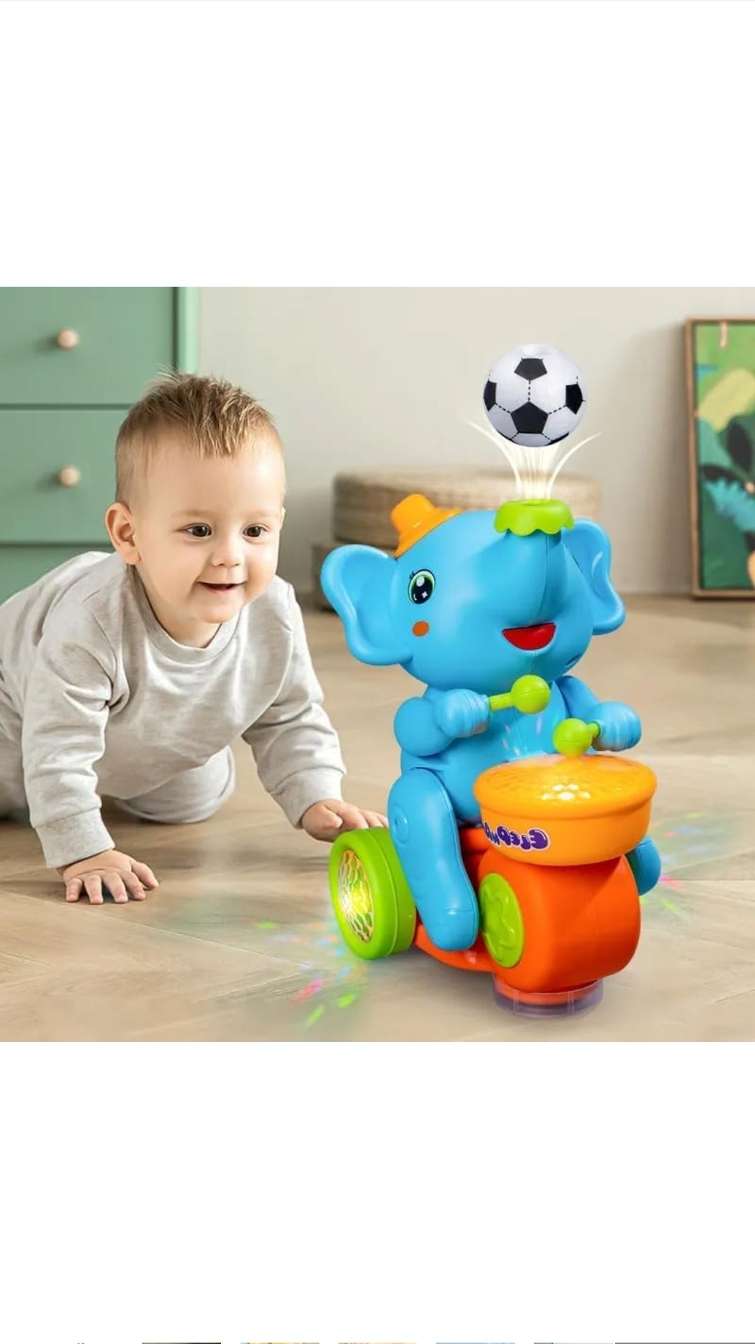 Elephant musician Toy