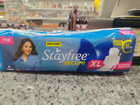 Stayfree Secure 6pads XL