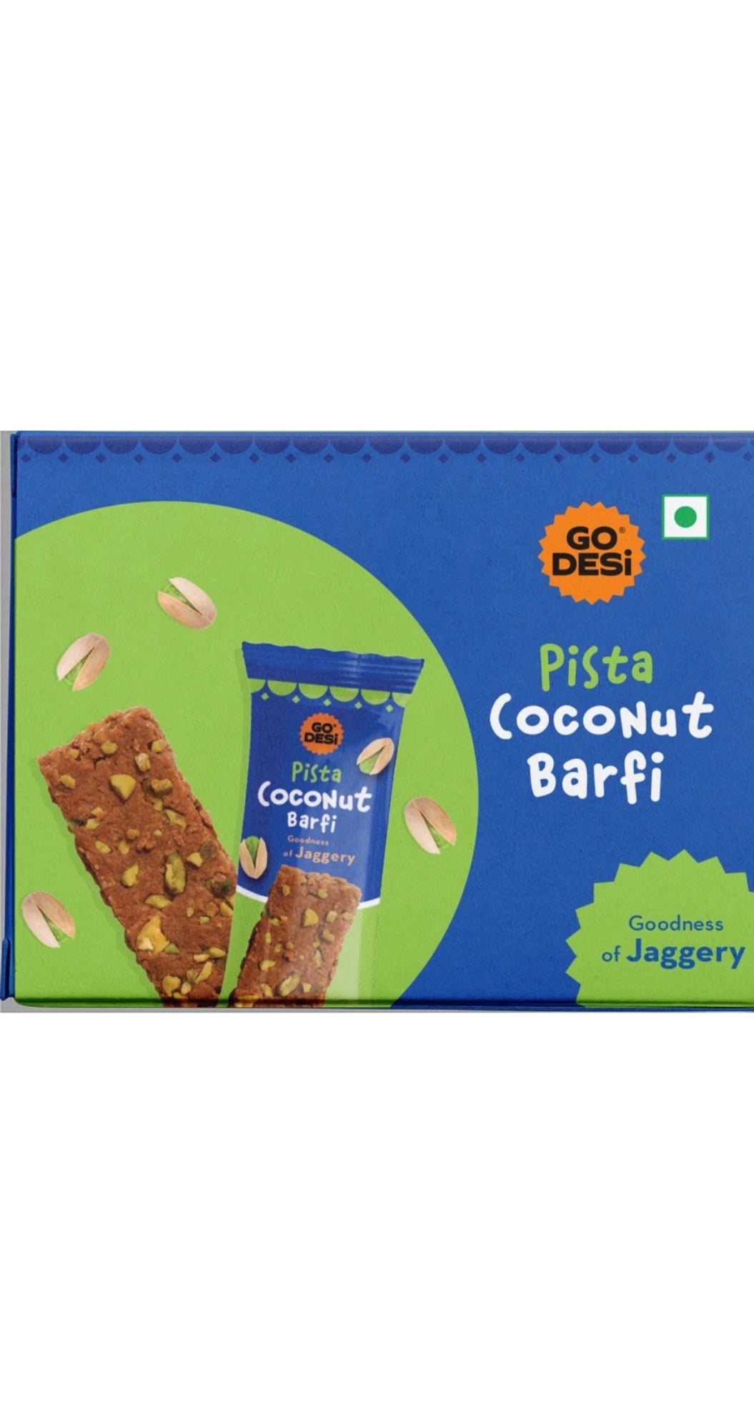 Pista Coconut Barfi 96g