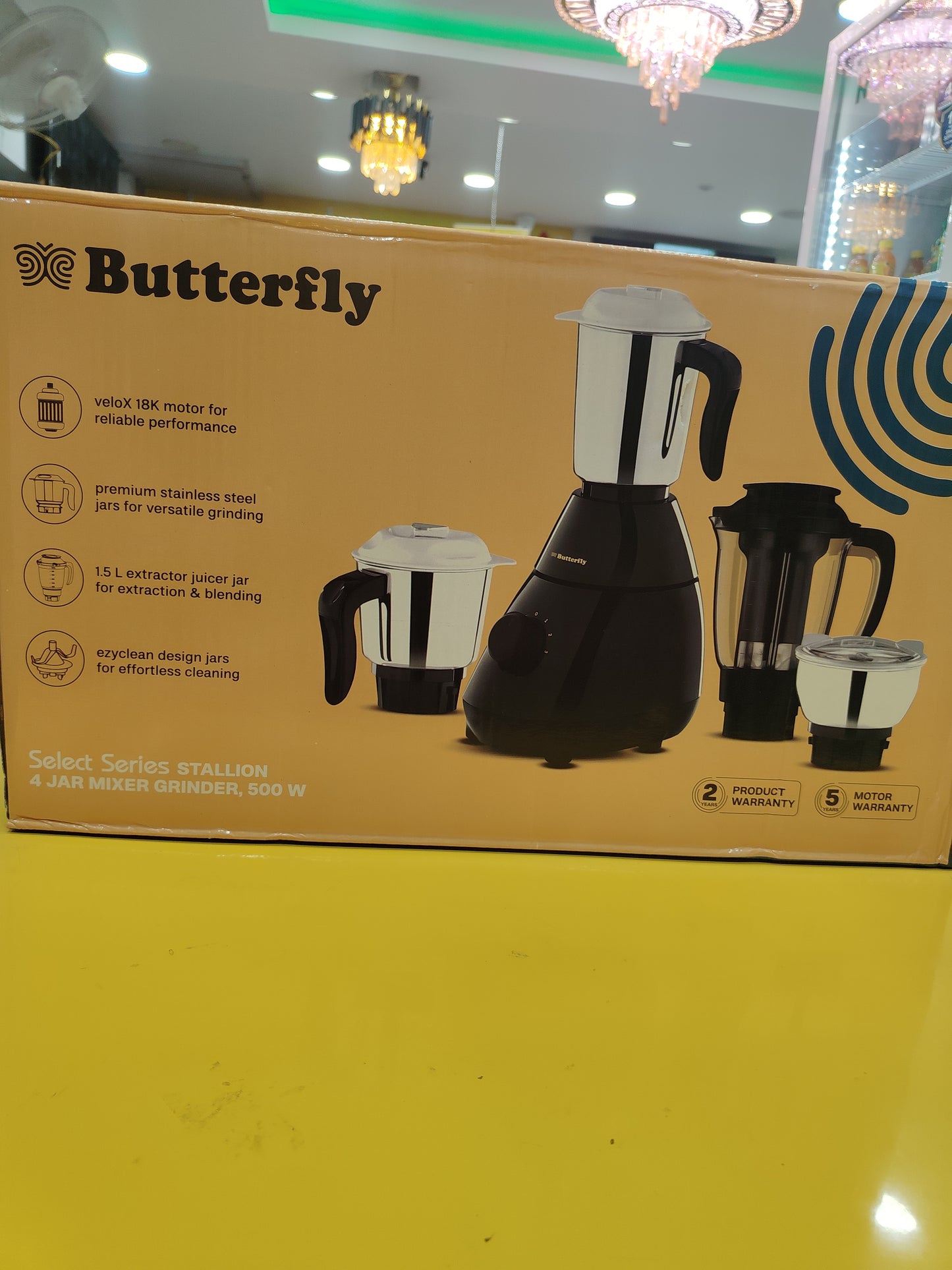 Butterfly Stallion 4J Mixer Grinder 500W