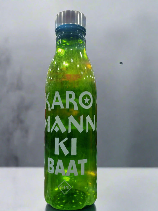 Steel Cap Bottle 1L