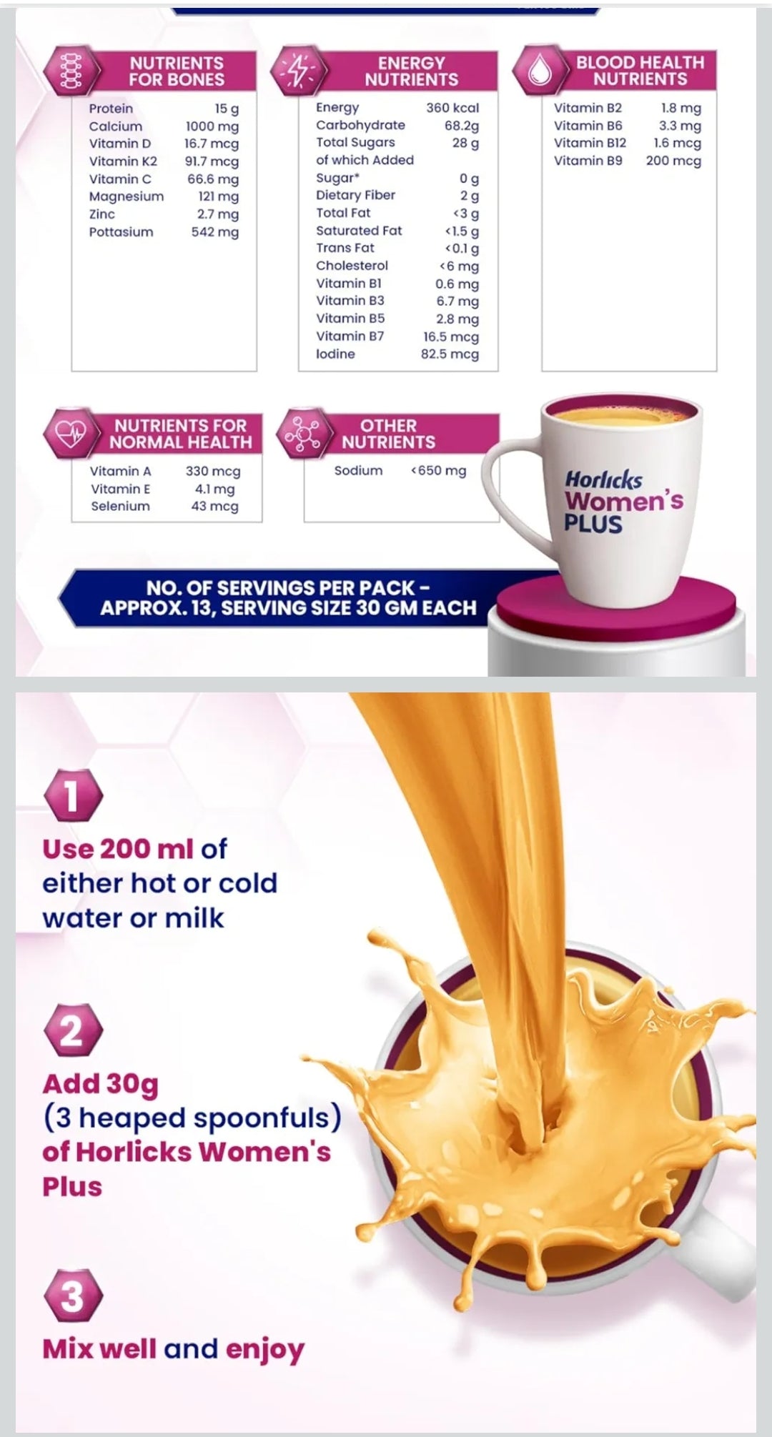 Horlicks Women’s Plus 400g