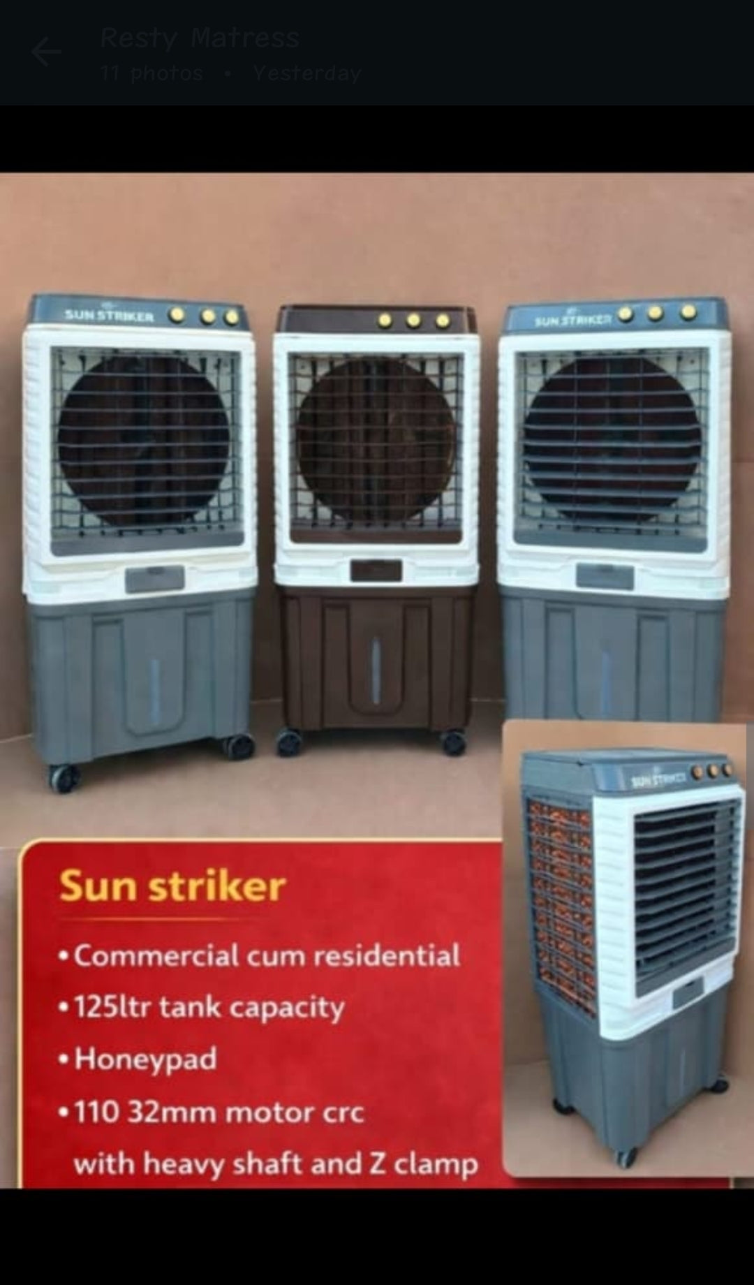 Sun Stricker Water Cooler